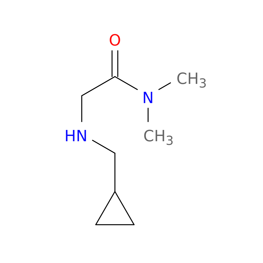 2-[(cyclopropylmethyl)amino]-N,N-dimethylacetamide