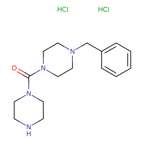 1-benzyl-4-(piperazine-1-carbonyl)piperazine dihydrochloride