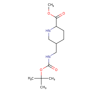 Methyl 5-(([(tert-butoxy)carbonyl]amino)methyl)piperidine-2-carboxylate