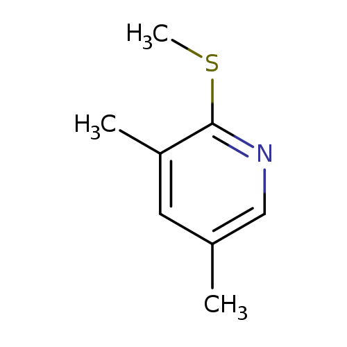 3,5-Dimethyl-2-methylthiopyridine