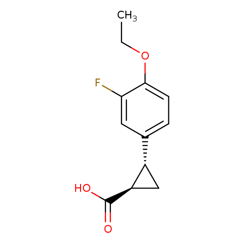 (1S,2S)-Rel-2-(4-ethoxy-3-fluorophenyl)cyclopropane-1-carboxylic acid