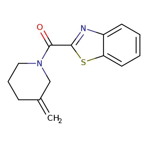 2-(3-methylidenepiperidine-1-carbonyl)-1,3-benzothiazole