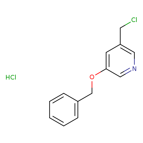 3-(benzyloxy)-5-(chloromethyl)pyridine hydrochloride