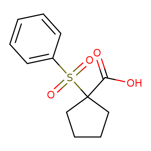 1-(PHENYLSULFONYL)CYCLOPENTANECARBOXYLIC ACID