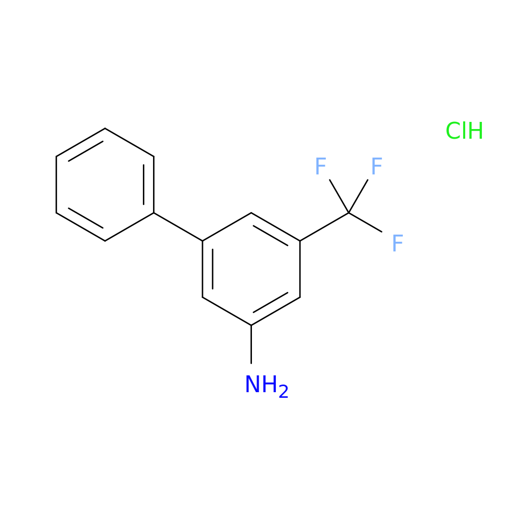 5-(trifluoromethyl)-[1,1'-biphenyl]-3-amine hydrochloride