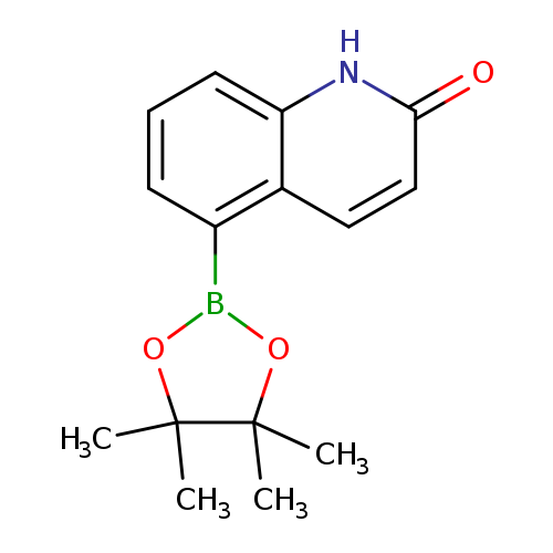 5-(4,4,5,5-tetramethyl-[1,3,2]-dioxaborolan-2-yl)quinolin-2(1H)-one