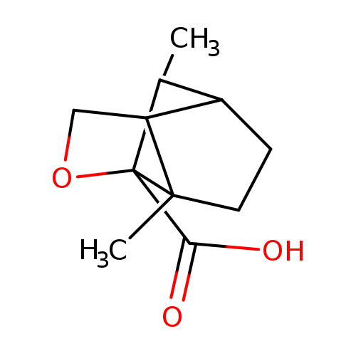 1,4-Methano-1H-cyclopenta[c]furan-1-carboxylic acid, hexahydro-3a,6a-dimethyl-