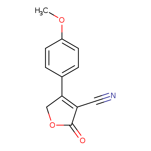 4-(4-Methoxyphenyl)-2-oxo-2,5-dihydrofuran-3-carbonitrile