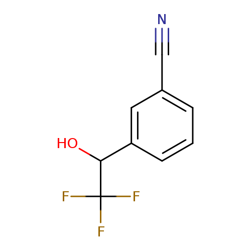 3-(2,2,2-Trifluoro-1-hydroxyethyl)benzonitrile