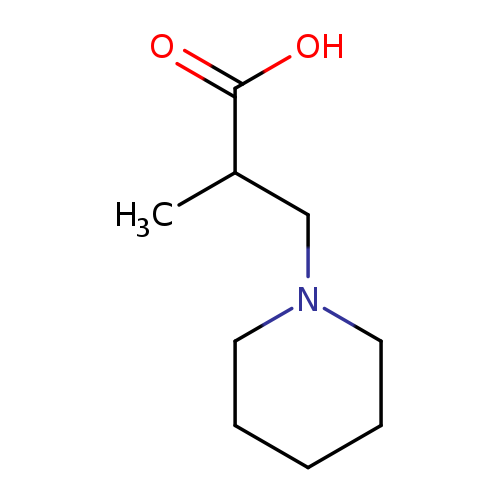 2-Methyl-3-piperidin-1-ylpropanoic acid hydrochloride