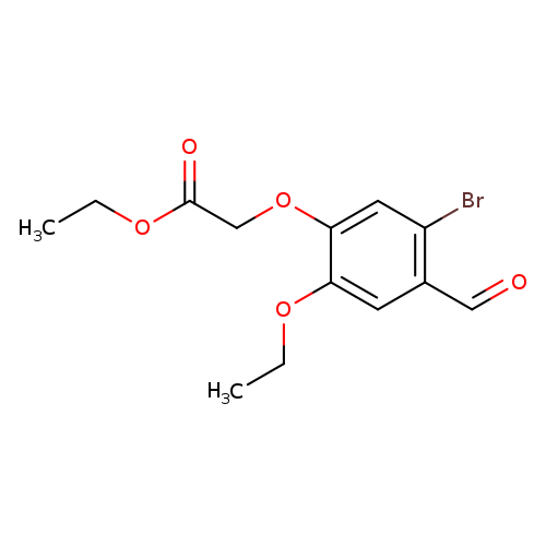 ethyl (5-bromo-2-ethoxy-4-formylphenoxy)acetate