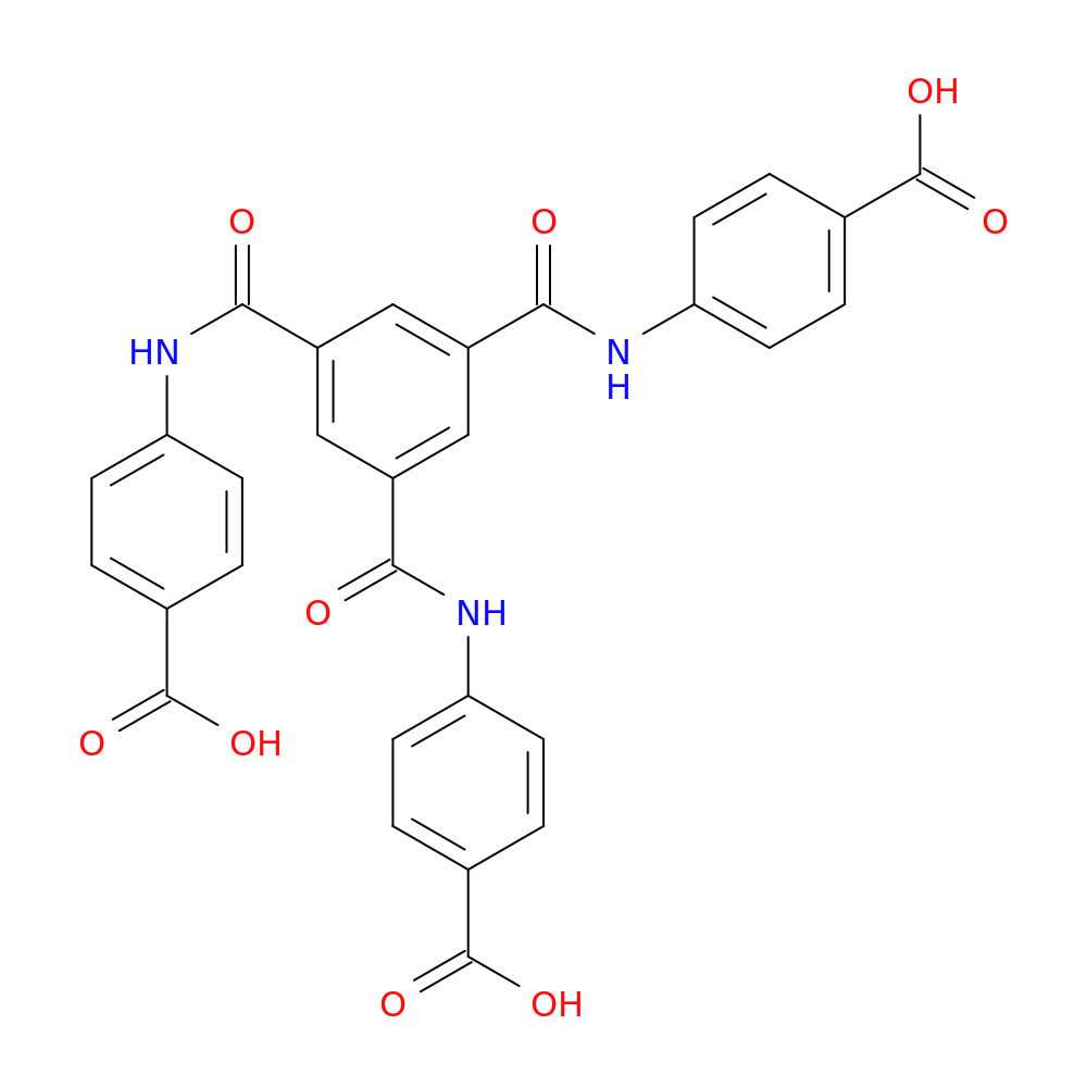 4,4',4''-((Benzene-1,3,5-tricarbonyl)tris(azanediyl))tribenzoic acid