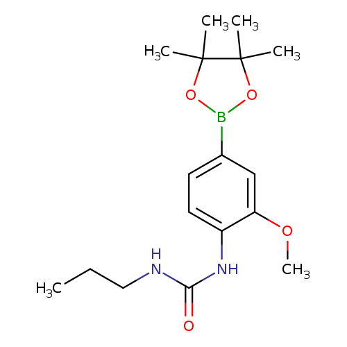 1-(2-Methoxy-4-(4,4,5,5-tetramethyl-1,3,2-dioxaborolan-2-yl)phenyl)-3-propylurea