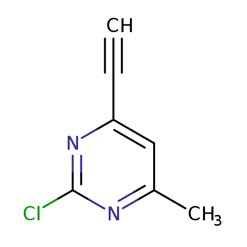 2-chloro-4-ethynyl-6-methylpyrimidine