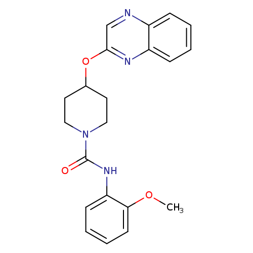 N-(2-methoxyphenyl)-4-(quinoxalin-2-yloxy)piperidine-1-carboxamide