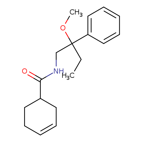 N-(2-methoxy-2-phenylbutyl)cyclohex-3-ene-1-carboxamide