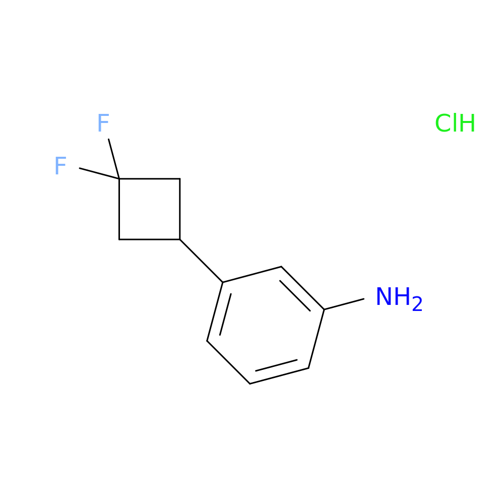3-(3,3-difluorocyclobutyl)aniline hydrochloride