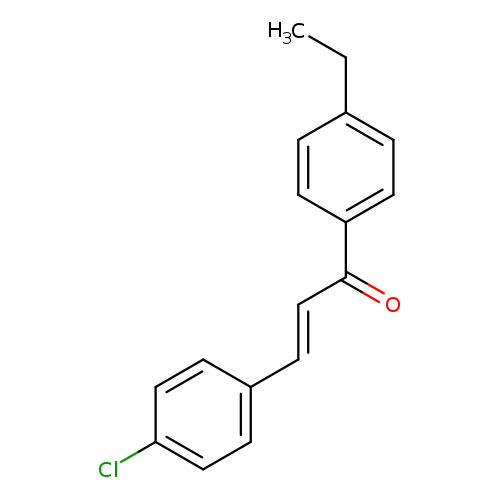(2E)-3-(4-chlorophenyl)-1-(4-ethylphenyl)prop-2-en-1-one