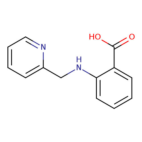 2-[(2-pyridinylmethyl)amino]benzoic acid