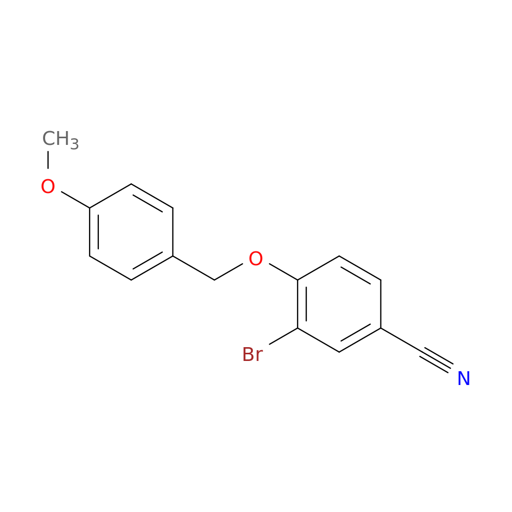 3-Bromo-4-(4-methoxy-benzyloxy)-benzonitrile