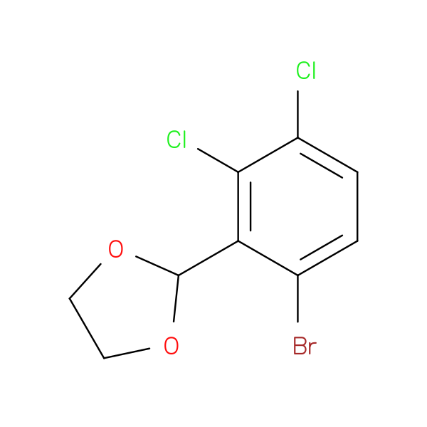 1,3-Dioxolane, 2-(6-bromo-2,3-dichlorophenyl)-