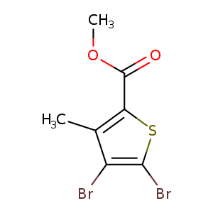 4,5-Dibromo-3-methyl-thiophene-2-carboxylic acid methyl ester
