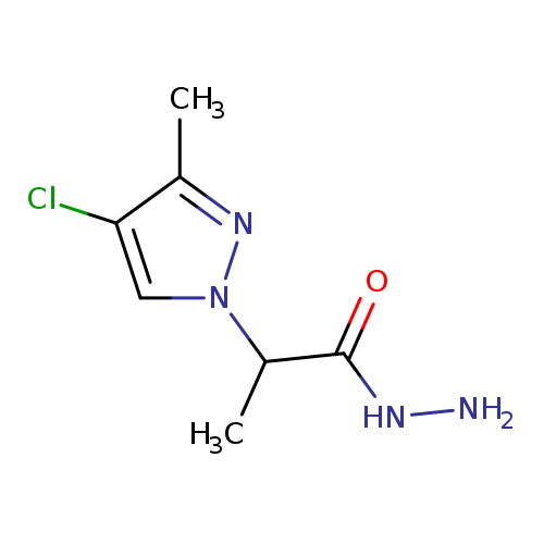 2-(4-CHLORO-3-METHYL-1H-PYRAZOL-1-YL)PROPANOHYDRAZIDE