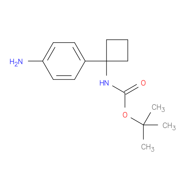tert-Butyl (1-(4-aminophenyl)cyclobutyl)carbamate