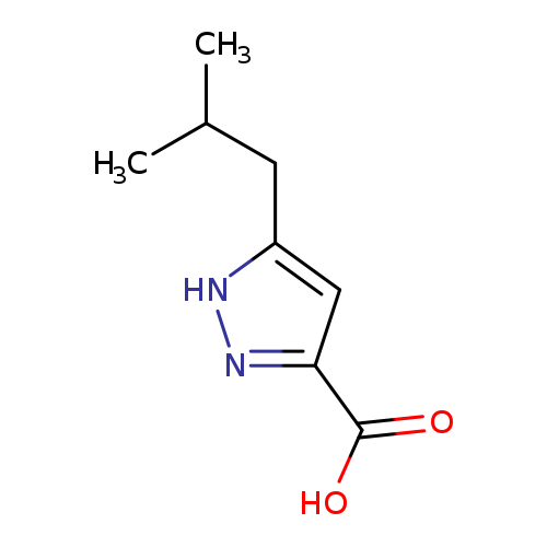 3-Isobutyl-1h-pyrazole-5-carboxylic acid