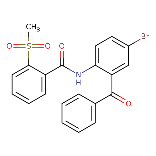 N-(2-benzoyl-4-bromophenyl)-2-methanesulfonylbenzamide