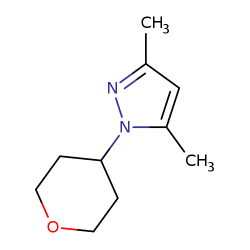 3,5-dimethyl-1-(oxan-4-yl)-1H-pyrazole