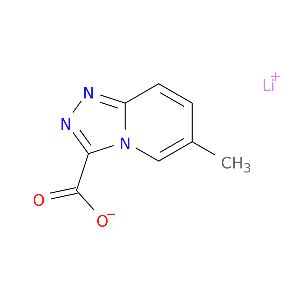 lithium(1+) ion 6-methyl-[1,2,4]triazolo[4,3-a]pyridine-3-carboxylate