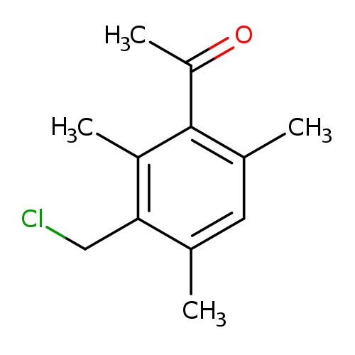 1-[3-(Chloromethyl)-2,4,6-trimethylphenyl]ethanone