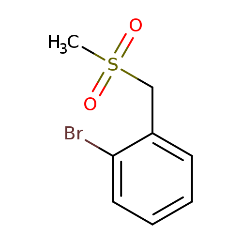 Benzene, 1-bromo-2-[(methylsulfonyl)methyl]-