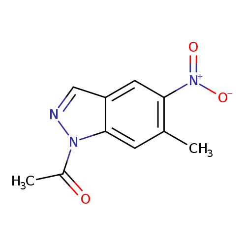 1-(6-Methyl-5-nitro-1H-indazol-1-yl)ethanone