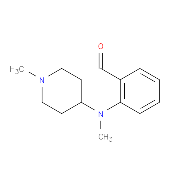 2-[methyl(1-methylpiperidin-4-yl)amino]benzaldehyde