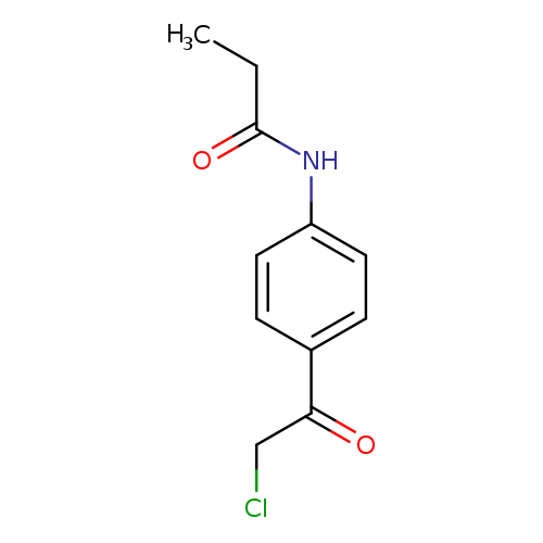 N-[4-(2-chloroacetyl)phenyl]propanamide