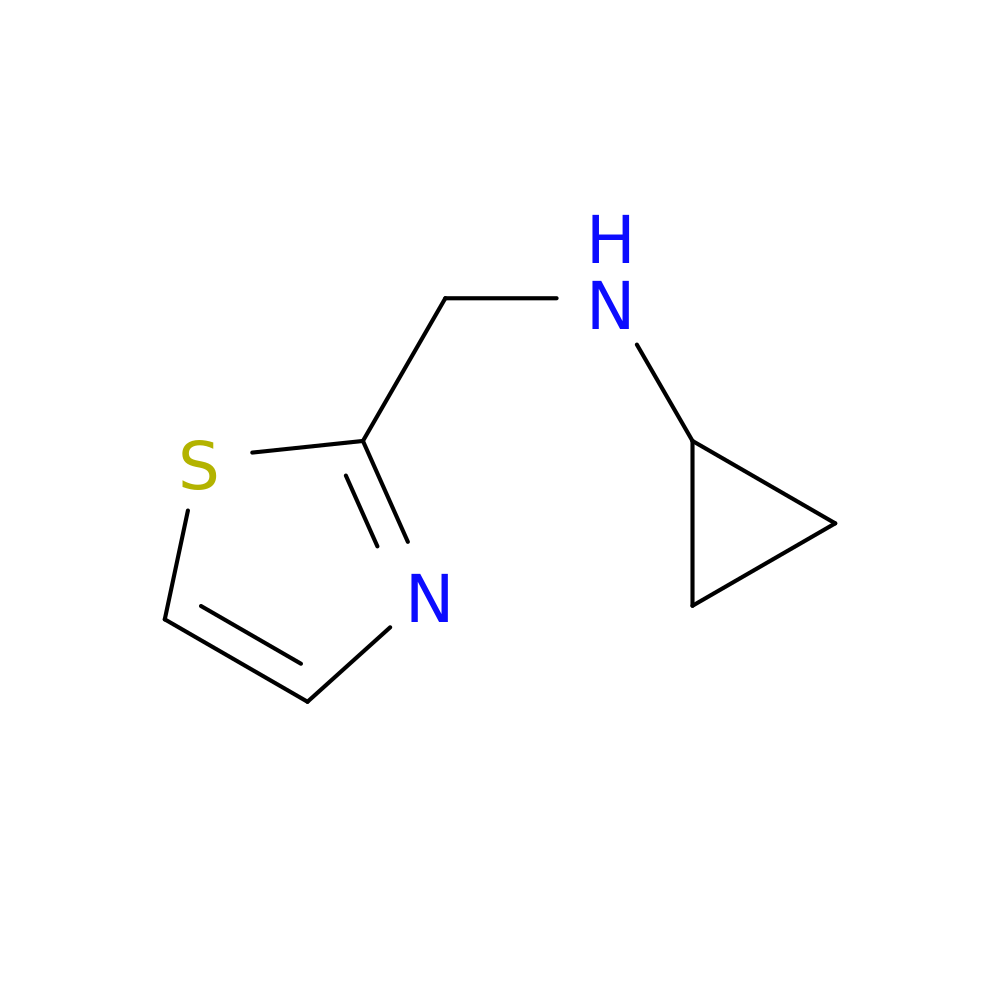 N-(1,3-Thiazol-2-ylmethyl)cyclopropanamine dihydrochloride