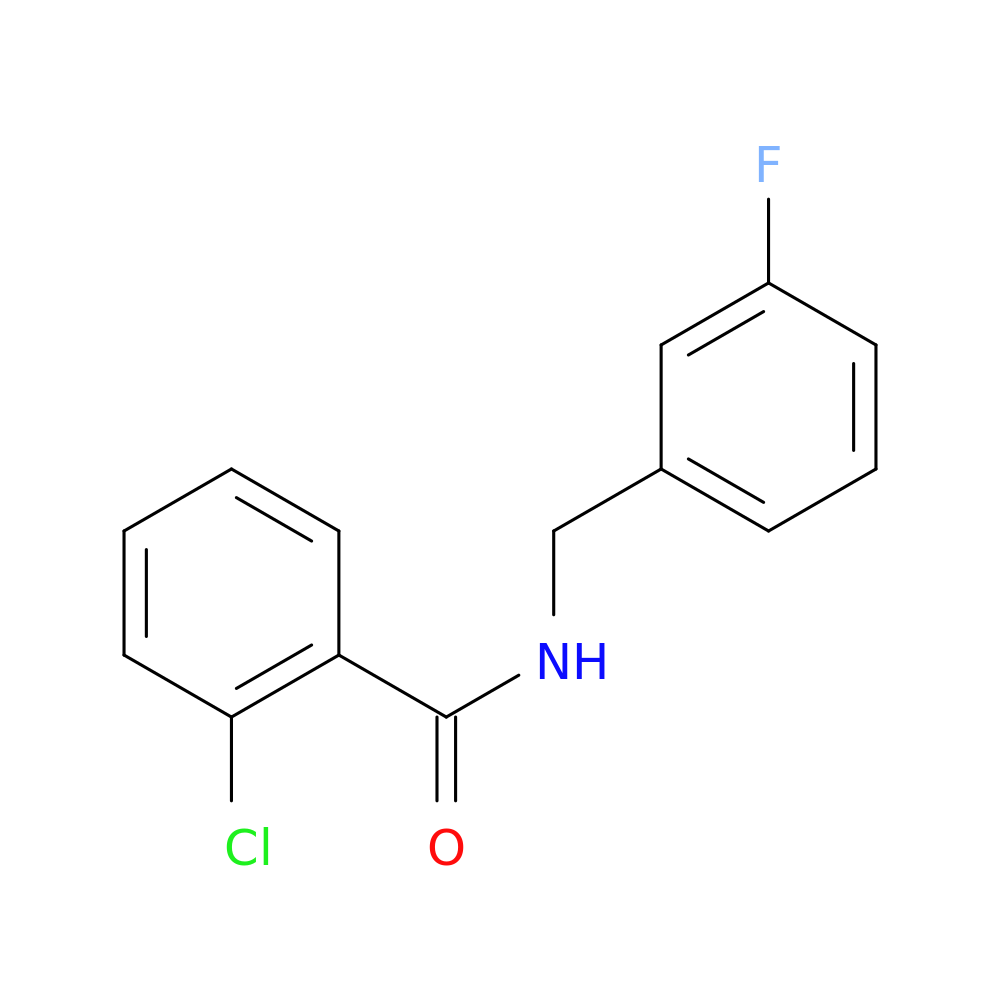 2-chloro-N-(3-fluorobenzyl)benzamide