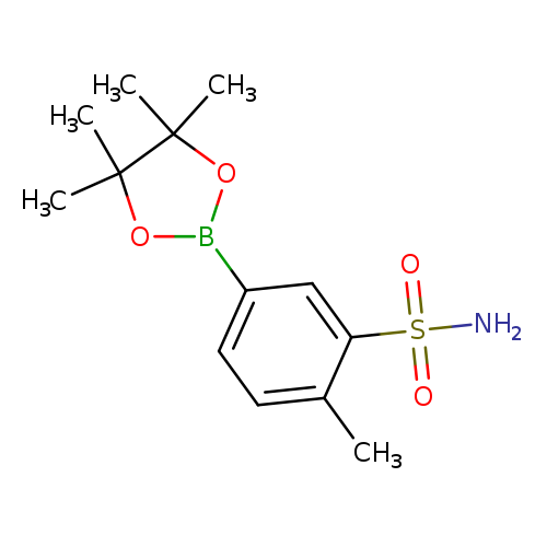 2-methyl-5-(4,4,5,5-tetramethyl-1,3,2-dioxaborolan-2-yl)benzene-1-sulfonamide