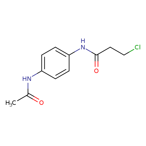 N-[4-(Acetylamino)phenyl]-3-chloropropanamide