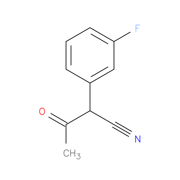 2-(3-Fluorophenyl)-3-oxobutanenitrile