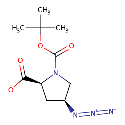 1,2-Pyrrolidinedicarboxylic acid, 4-azido-, 1-(1,1-dimethylethyl) ester, (2S,4S)-