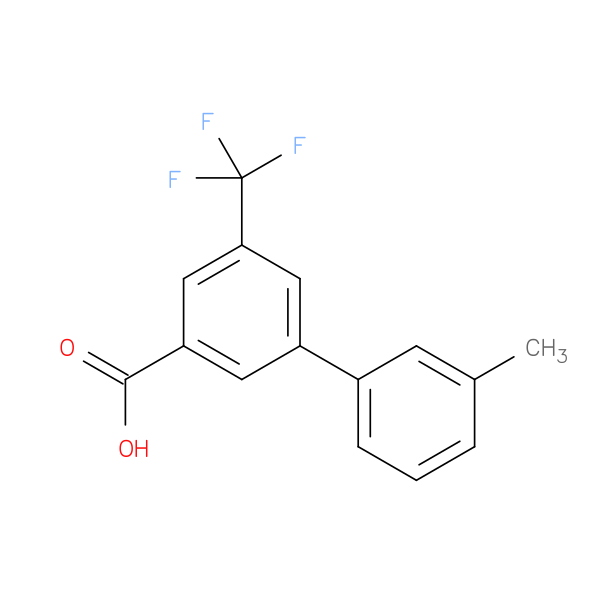 3-(3-Methylphenyl)-5-trifluoromethylbenzoic acid