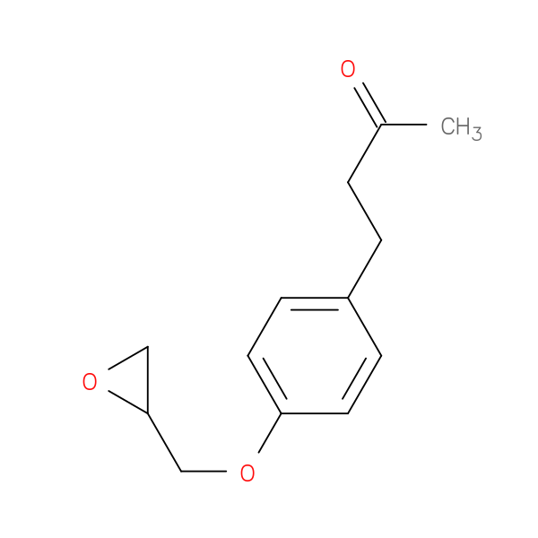 4-{4-[(oxiran-2-yl)methoxy]phenyl}butan-2-one