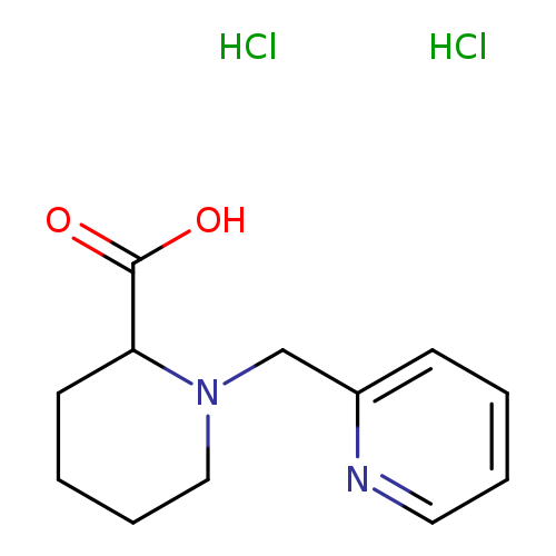 1-(pyridin-2-ylmethyl)piperidine-2-carboxylic acid dihydrochloride