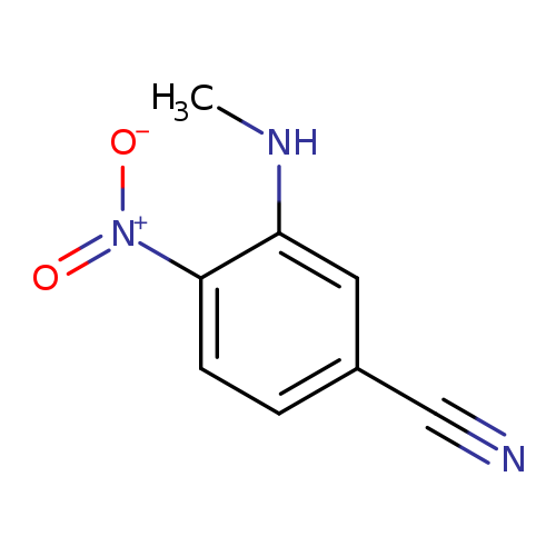 3-(methylamino)-4-nitrobenzonitrile