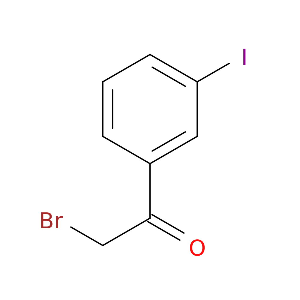 2-Bromo-1-(3-iodophenyl)ethan-1-one