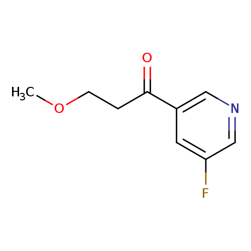 1-(5-fluoropyridin-3-yl)-3-methoxypropan-1-one