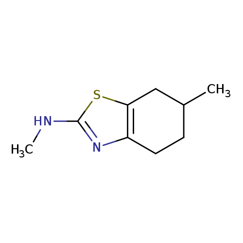 N,6-dimethyl-4,5,6,7-tetrahydro-1,3-benzothiazol-2-amine